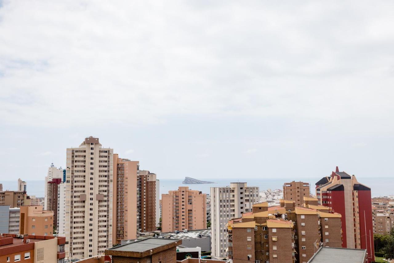 Modern Studio With See And City View Benidorm Exterior photo